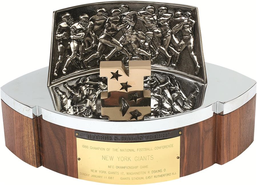 - 1986 New York Giants NFC Championship Trophy