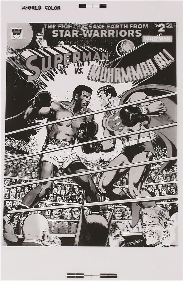 - 1978 Superman vs. Muhammad Ali Original Cover Art by Neal Adams