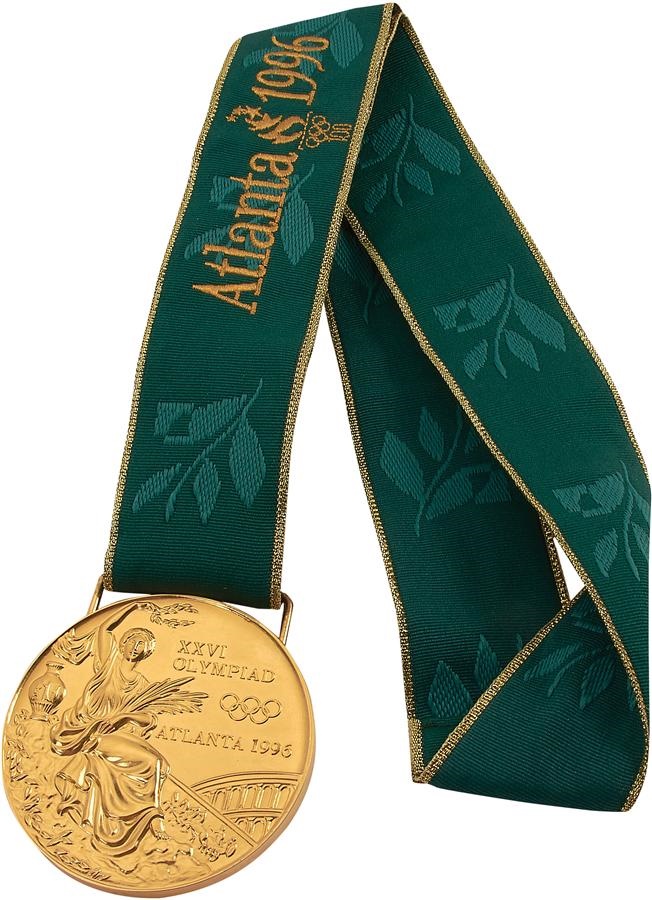 - 1996 Atlanta Summer Olympic Games Winner's Gold Medal