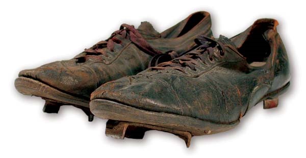 Baseball Equipment - 1910's Harry Hooper Game Worn Spikes