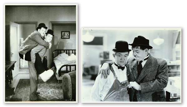 Movies - Laurel & Hardy Vintage Movie Stills