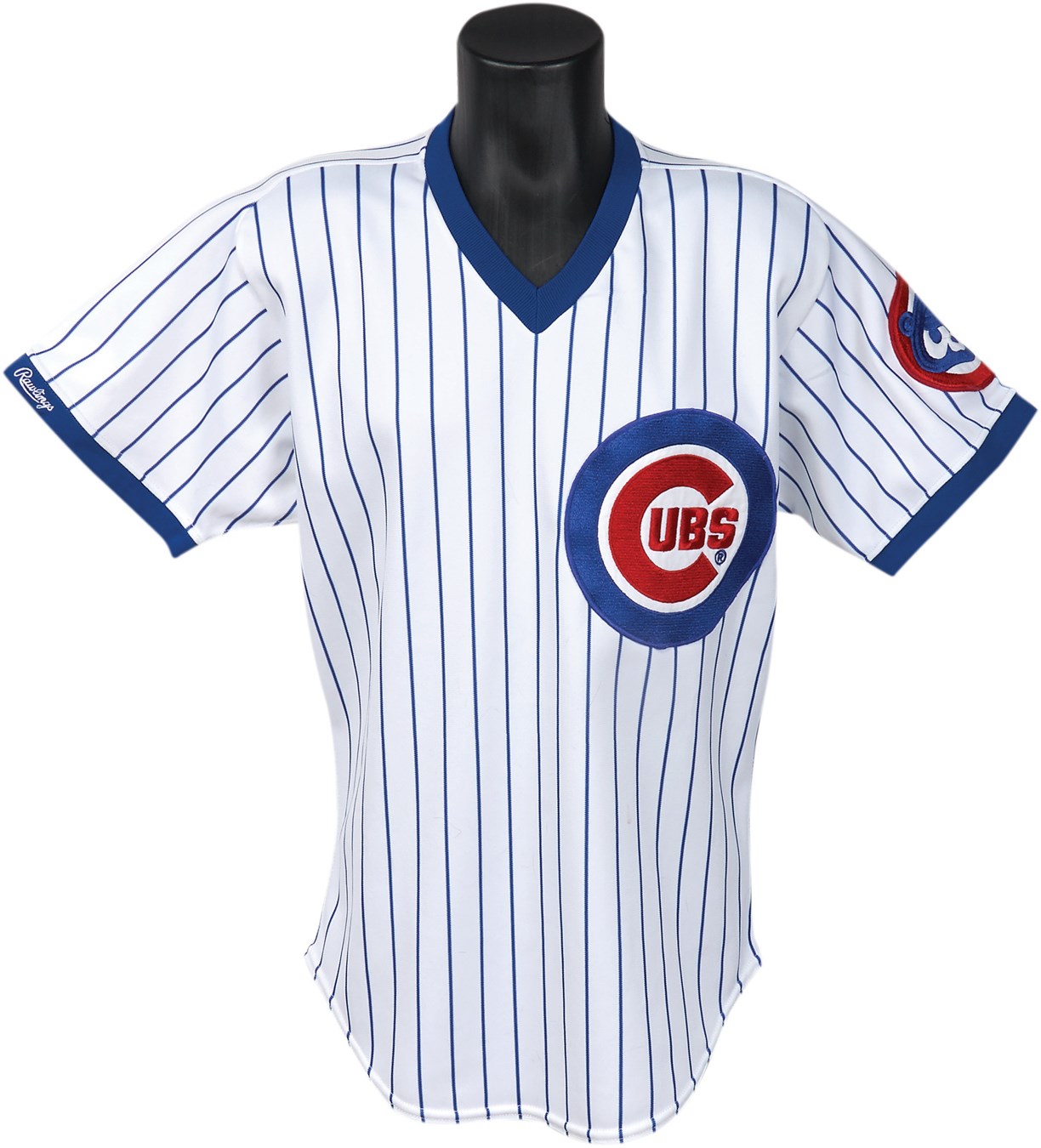 - 1987 Rafael Palmeiro Chicago Cubs Game Worn Rookie Jersey