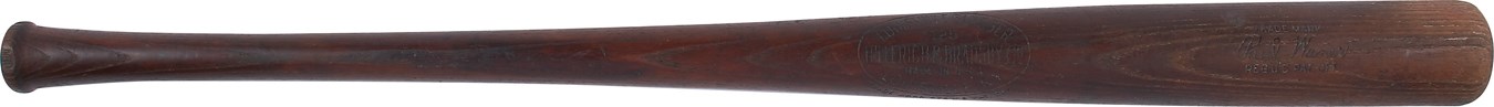 - 1925-28 Paul Waner Game Used Bat (PSA 8)