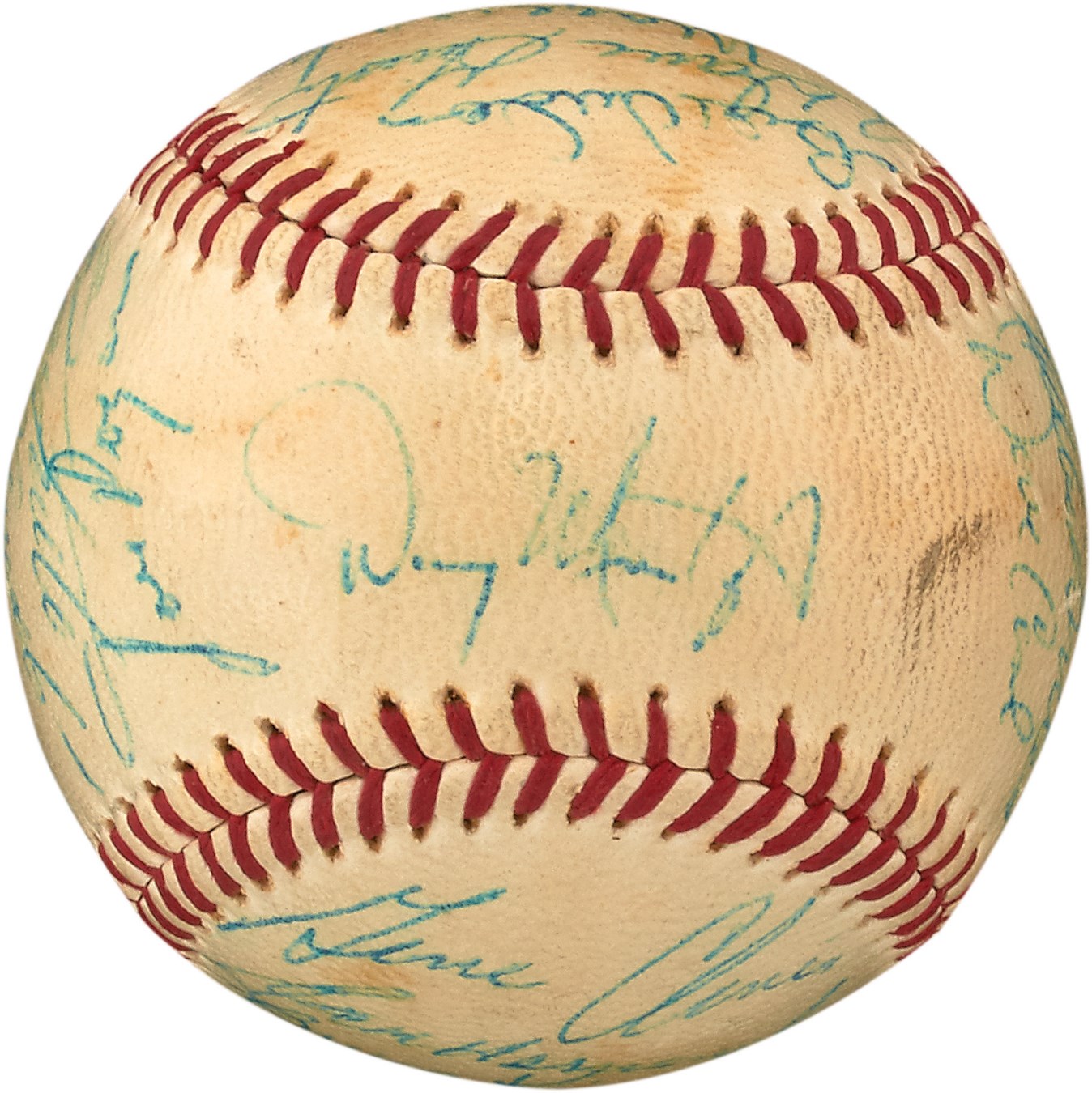 - 1971 World Champion Pittsburgh Pirates Team-Signed Baseball with Clemente (PSA/DNA)