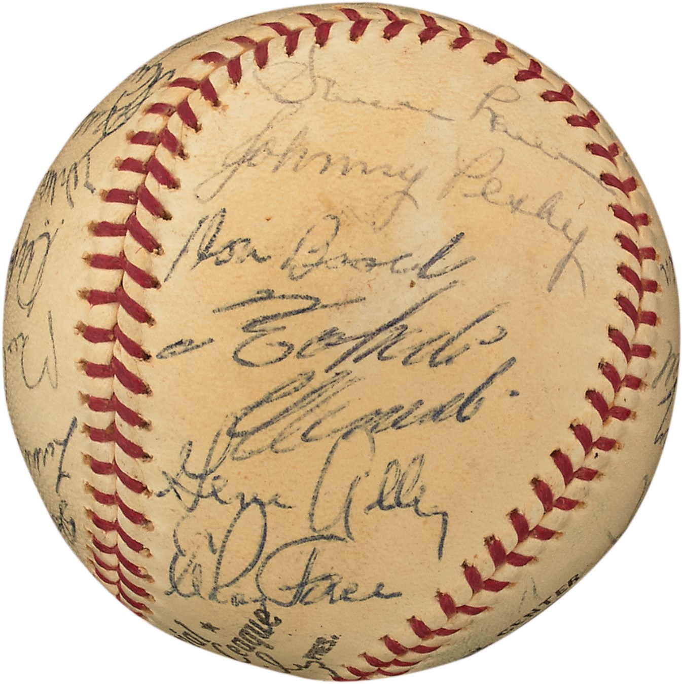 - 1966 Pittsburgh Pirates Team Signed Baseball with Roberto Clemente from MLer R. Hal Smith (PSA)