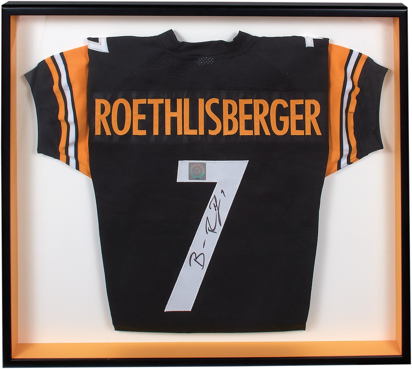 - Ben Roethlisberger Signed Jersey w/Pittsburgh Steelers Team Letter