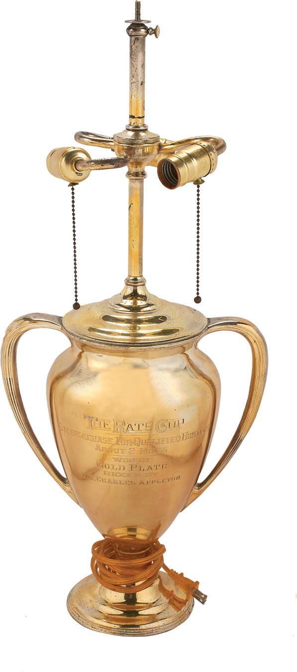 - 1912 The Rats Cup Trophy Won by Gold Plate
