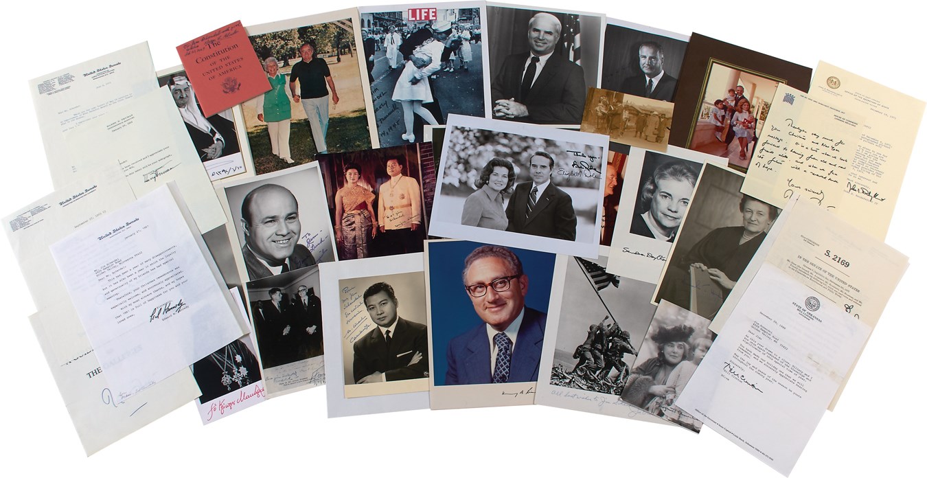 - Massive Political & World Leaders Autograph Collection - with Iconic Figures (2000+)