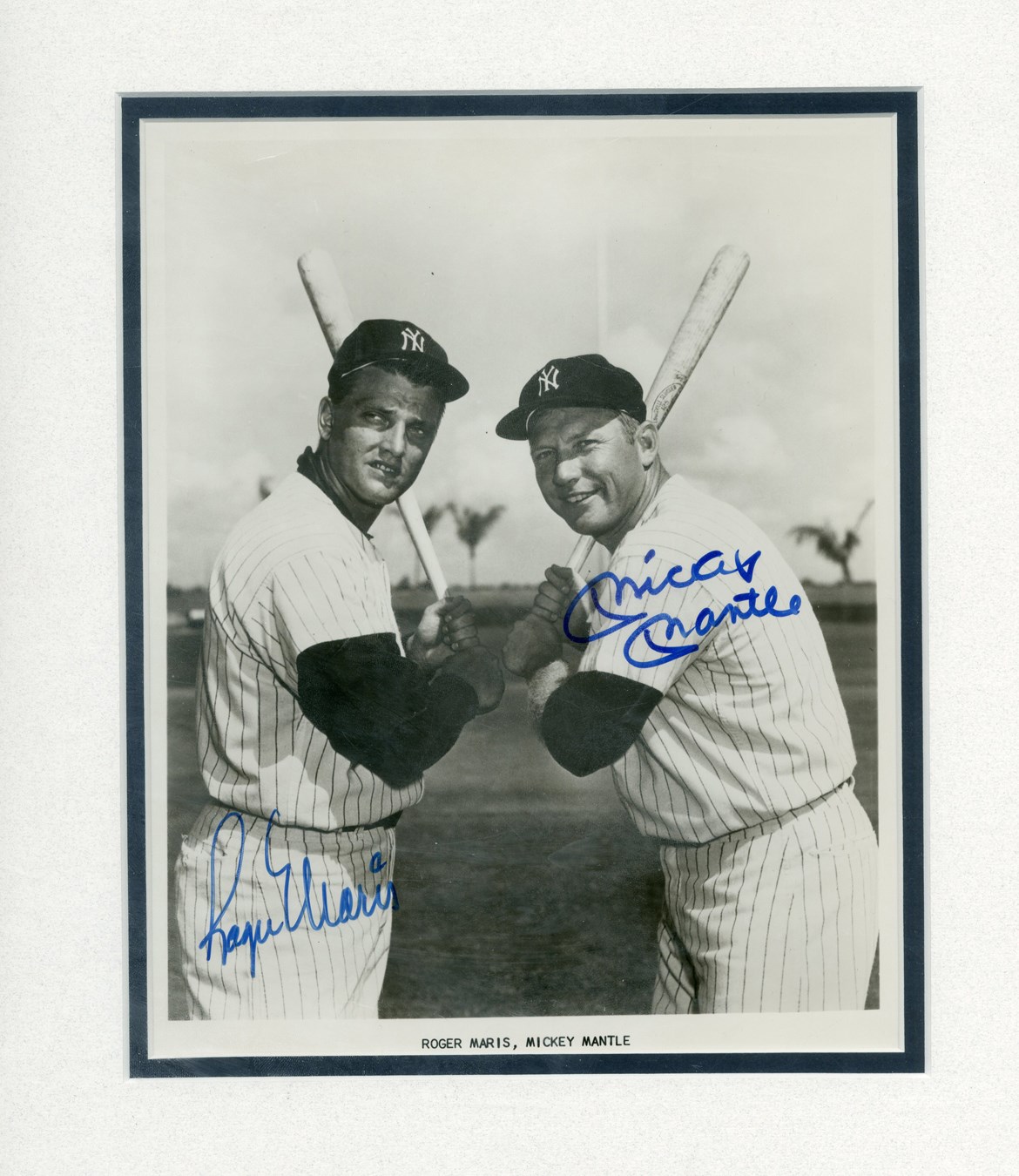- Mickey Mantle & Roger Maris Signed Photograph
