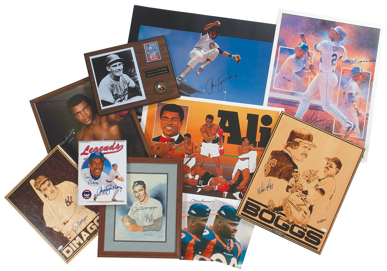 - Fine Sports Autograph Collection with Muhammad Ali & DiMaggio (30)