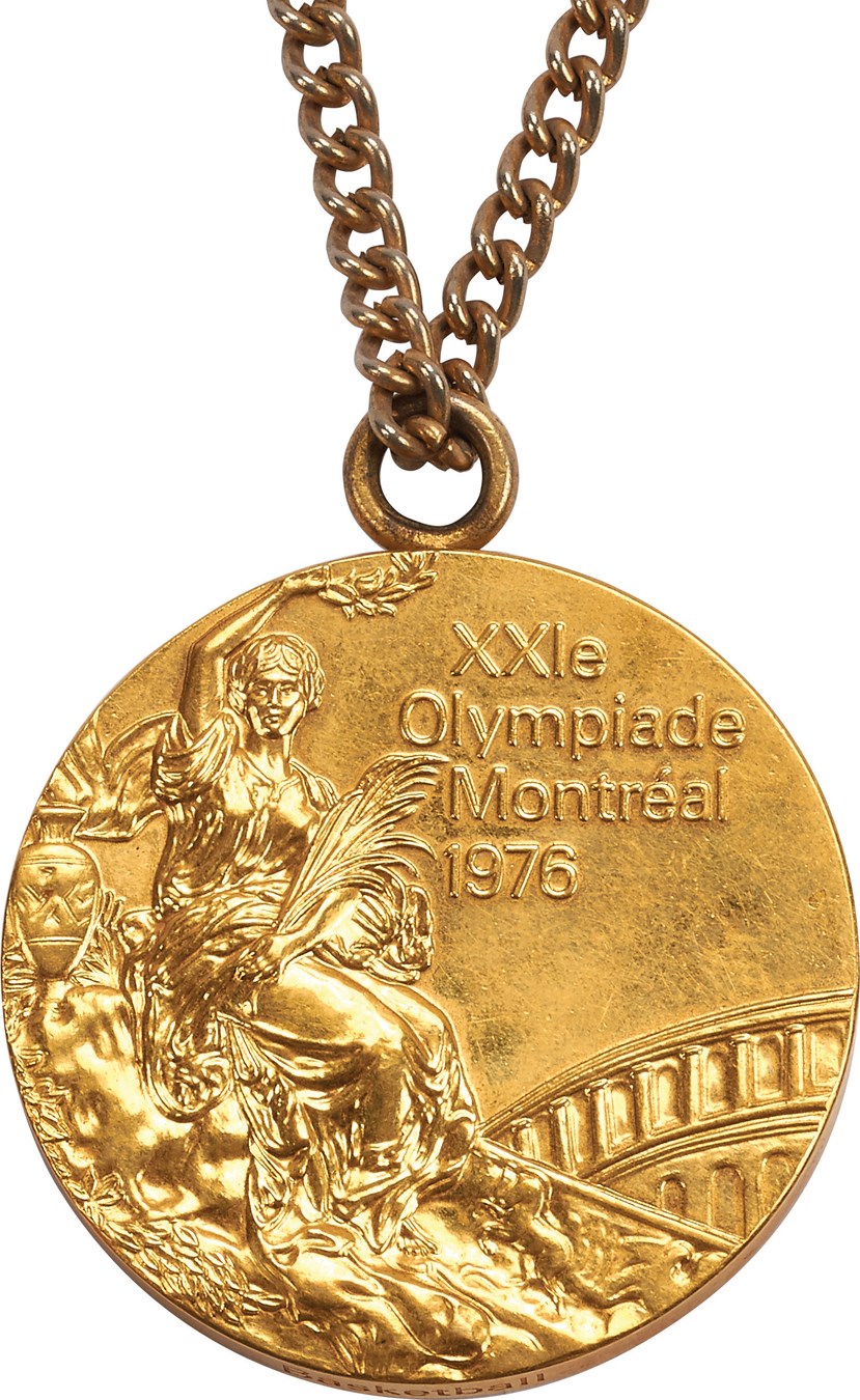 Olympics and All Sports - 1976 Montreal Olympic Basketball Gold Medal & World Championship Medals - Klimova LOA