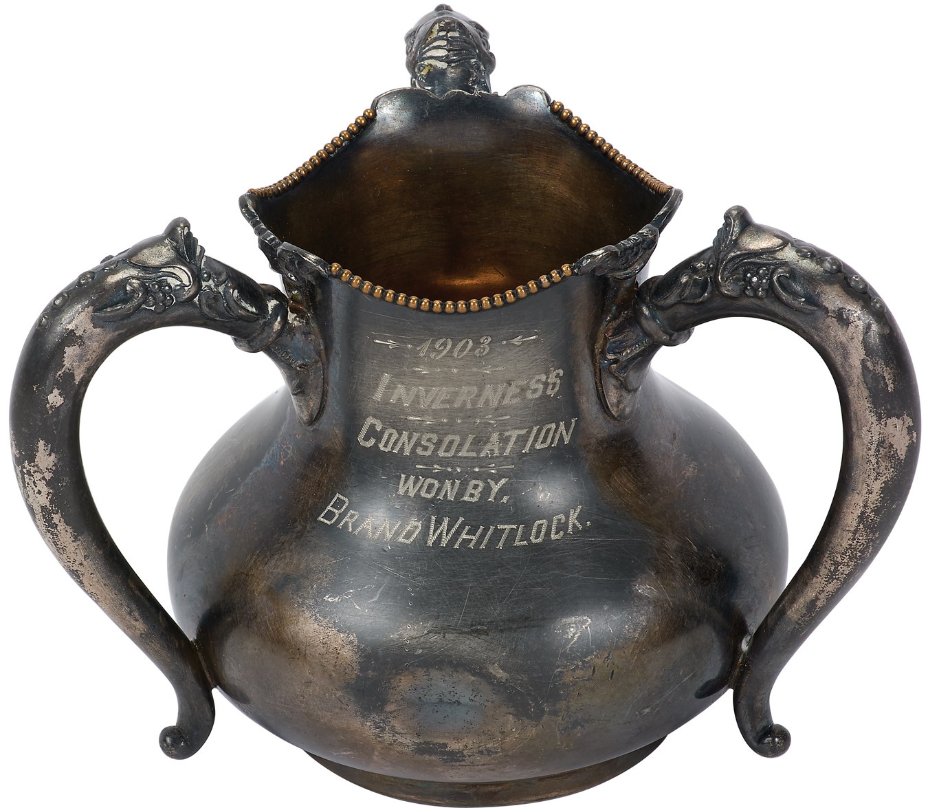 - First Year 1903 Inverness Golf Trophy Presented to Prominent Man