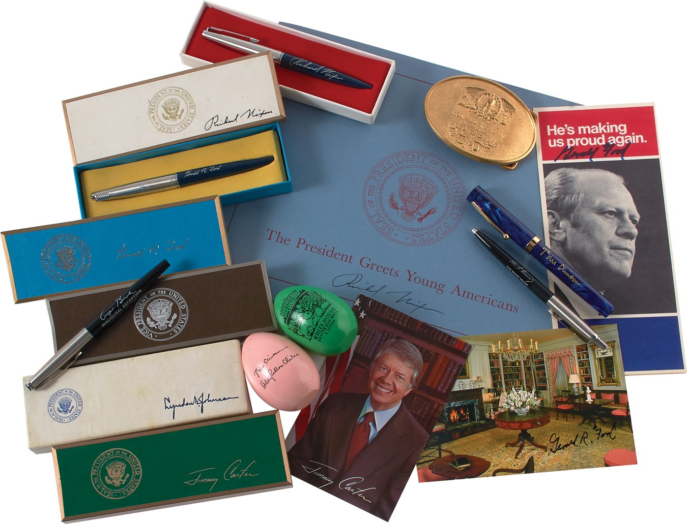 - "Five Presidents" Autograph and Memorabilia Collection