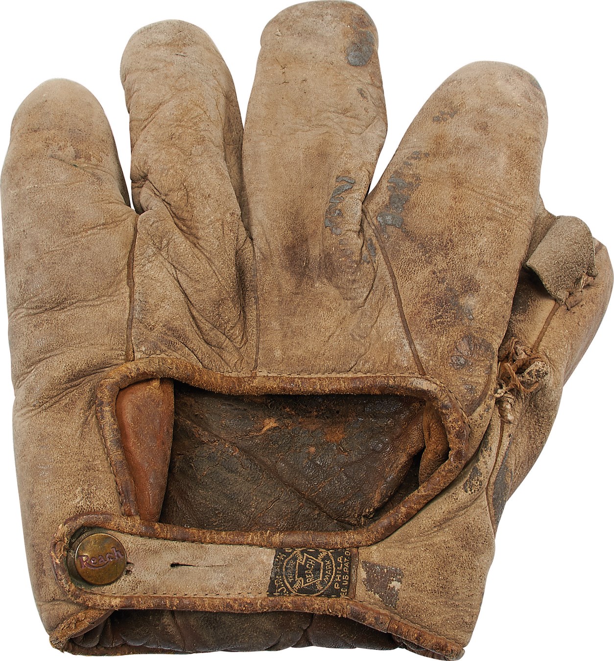 - 1926-29 Grover Cleveland Alexander Game Used Glove