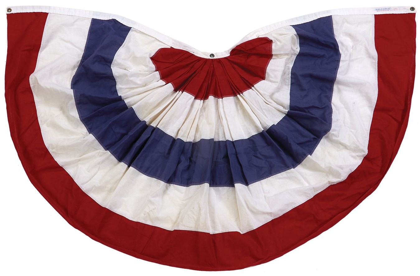 - 1977 World Series Bunting from the Reggie Jackson 3-HR Game (ex-Phil Rizzuto Associate)