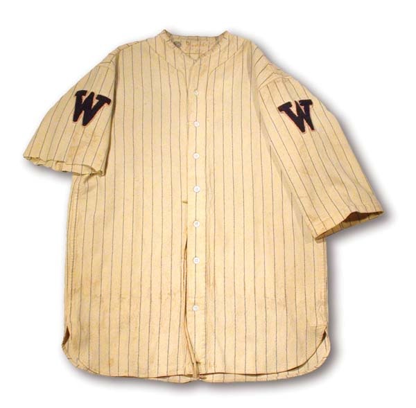 Uniforms - Late 1920's "Sad" Sam Jones Game Worn Jersey
