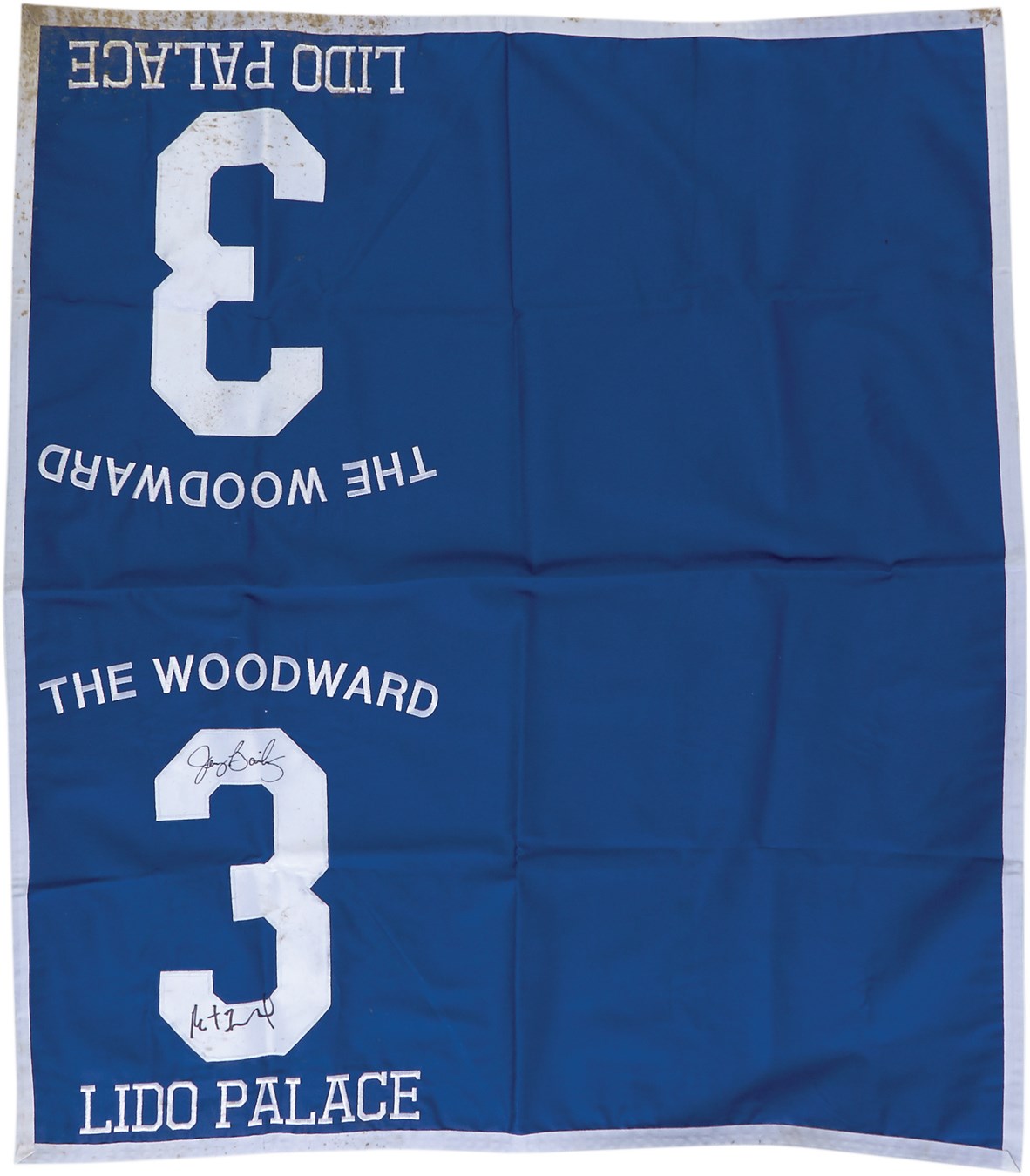 The Gotham Collection of Spectacular Horse Racing - 2001 Woodward Stakes Saddlecloth