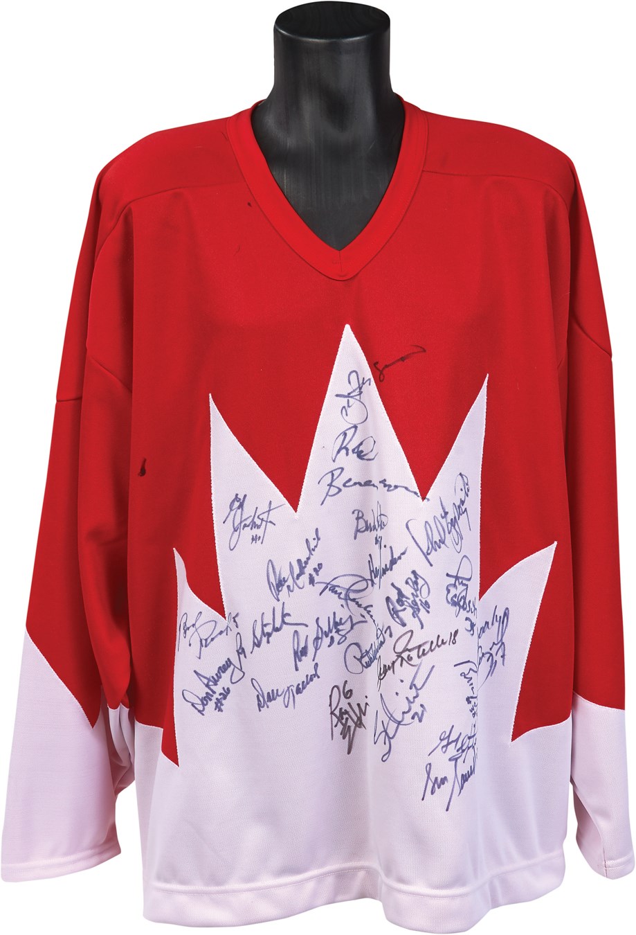 - 1972 Summit Series Team Canada Signed Jersey