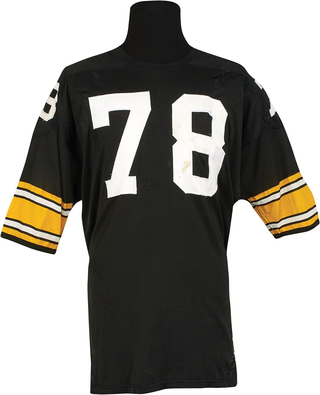 - 1973 Dwight White Pittsburgh Steelers Game Worn Jersey (Photomatched)