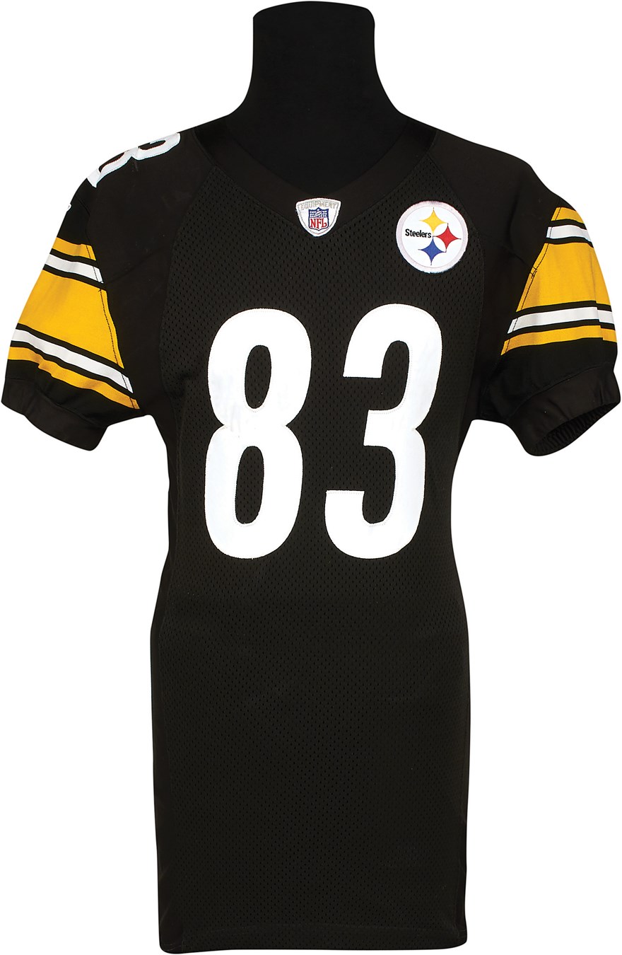 - 2006 Heath Miller Game Worn 12/3/06 Steelers Jersey - TD Game (Photomatched)