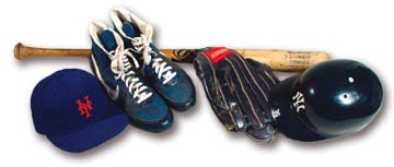 Baseball Equipment - Darryl Strawberry Game Used Collection