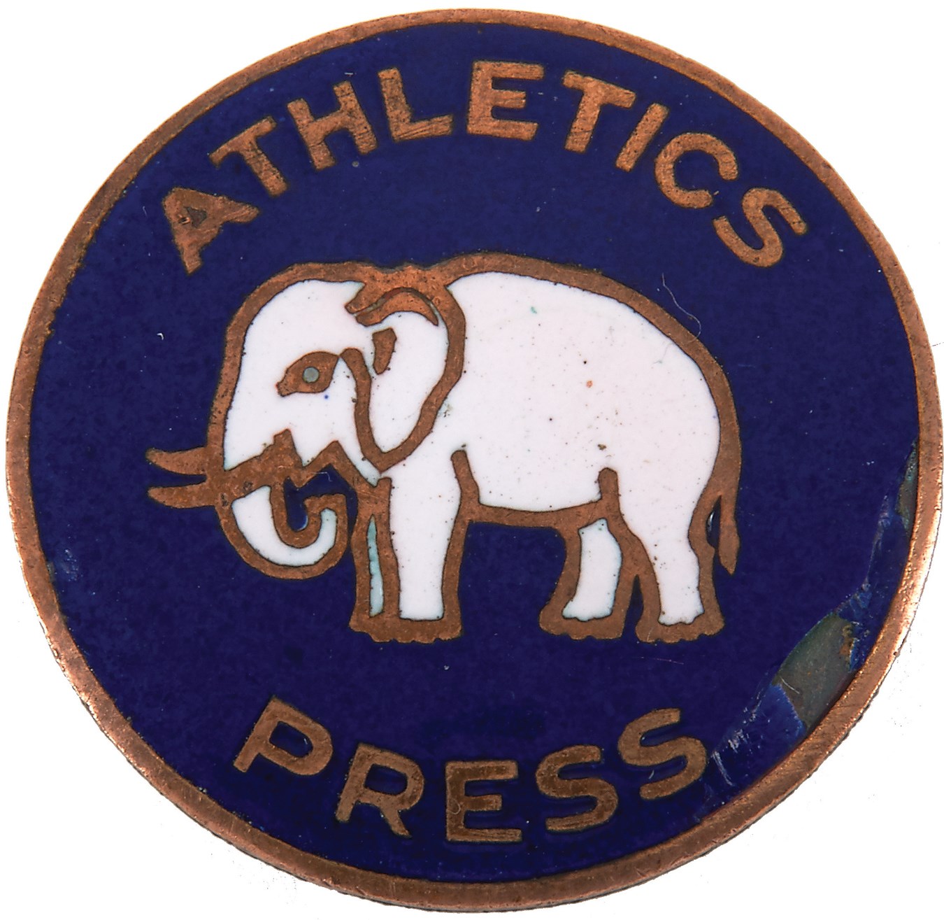 - 1930 Philadelphia Athletics World Series Press Pin