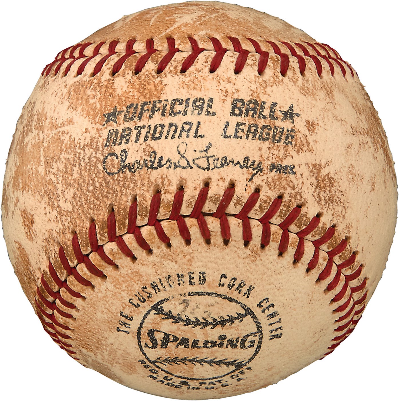 Baseball Equipment - 1973 Hank Aaron 705th Home Run Baseball