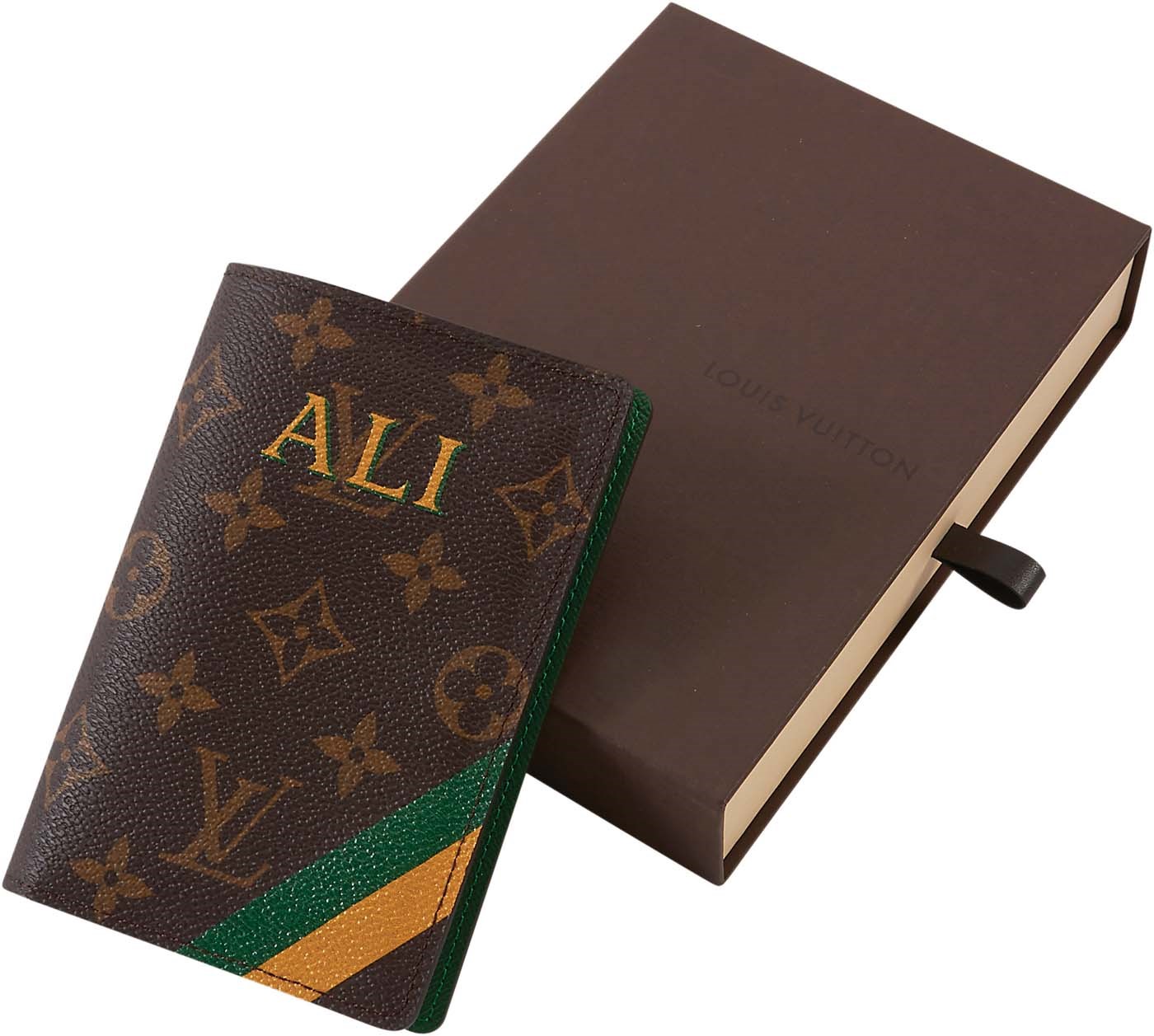 Muhammad Ali & Boxing - Muhammad Ali Personally Monogrammed Louis Vuitton Wallet