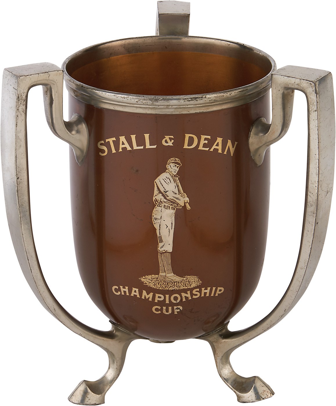 - Ty Cobb Circa 1914 Stall & Dean Championship Cup (T3 Pose)