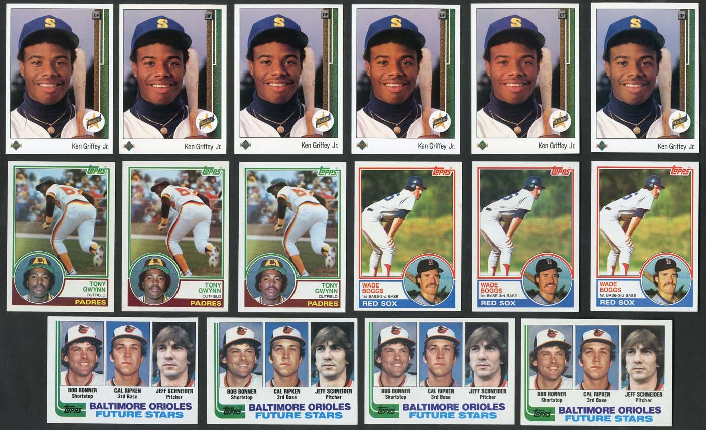 - 1981-92 Topps, Upper Deck and Others Complete Set Collection (105)