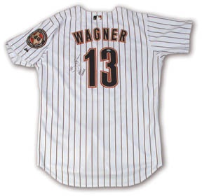 Uniforms - 2001 Billy Wagner Game Worn Jersey