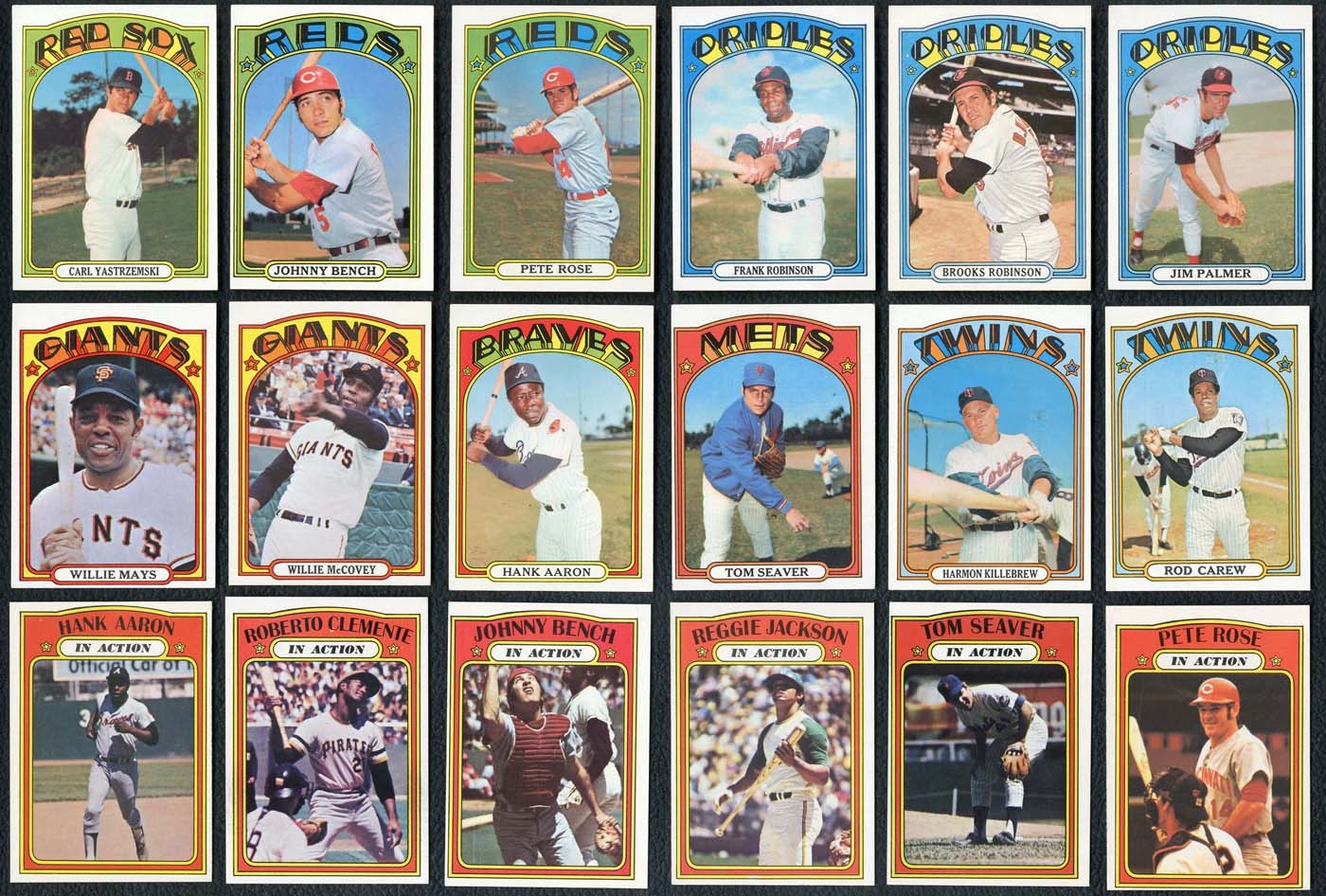 1972 Topps VERY HIGH GRADE Complete Set (787)