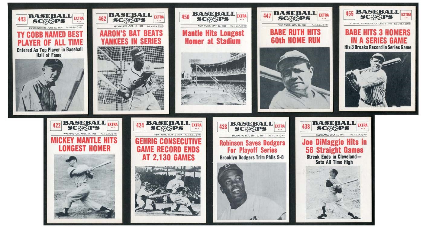 1961-1977 Topps and Other Small Set Collection of (3)