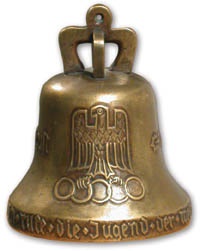 1980 Miracle on Ice & Olympics - 1936 Olympic Bronze Bell