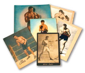 - Large Vintage Boxing Photograph Collection (6)