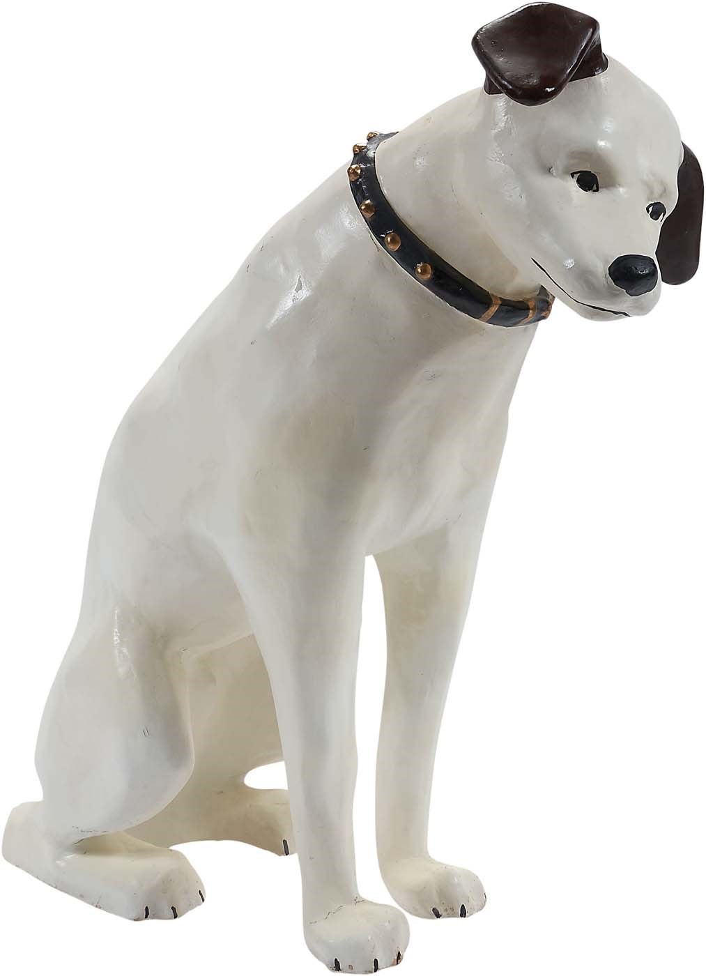 - 1930s "Nipper" RCA Victor Mascot Larger Than Life Store Display Advertising Statue (36" tall)