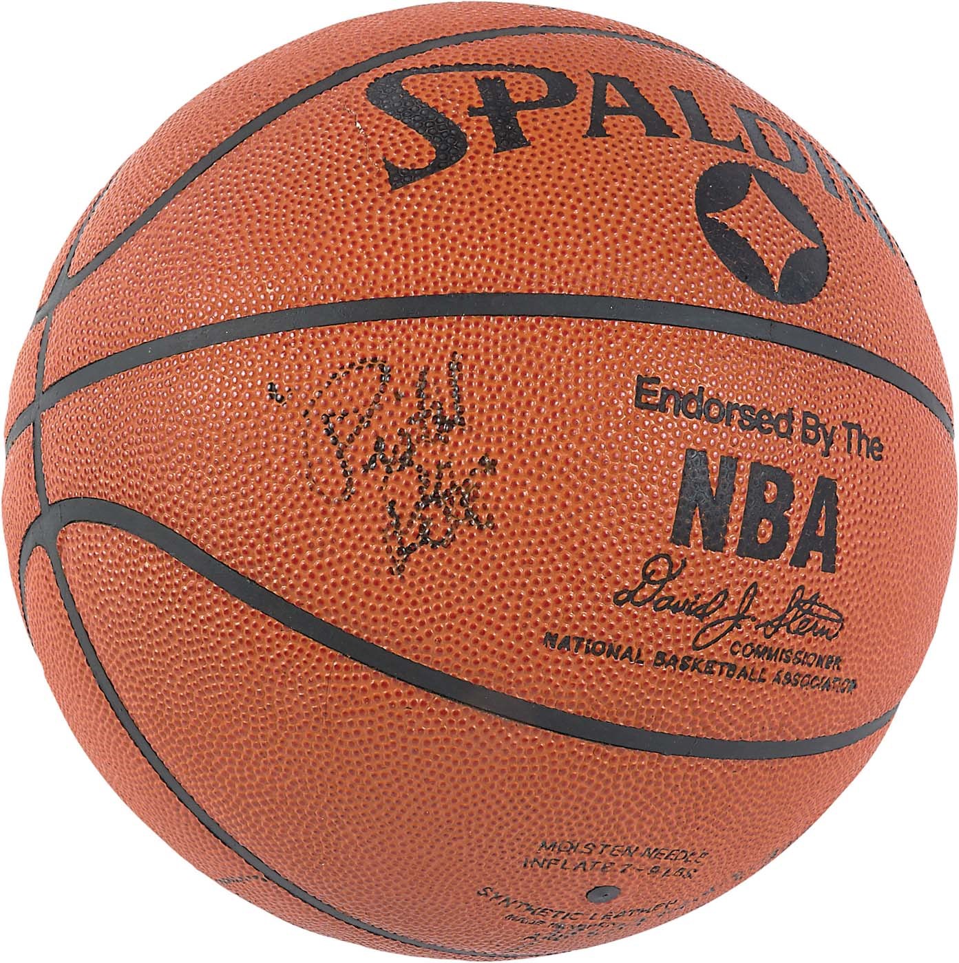 - Circa 1986 Hall of Famers & Stars Signed Basketball w/Pete Maravich (PSA & SGC)