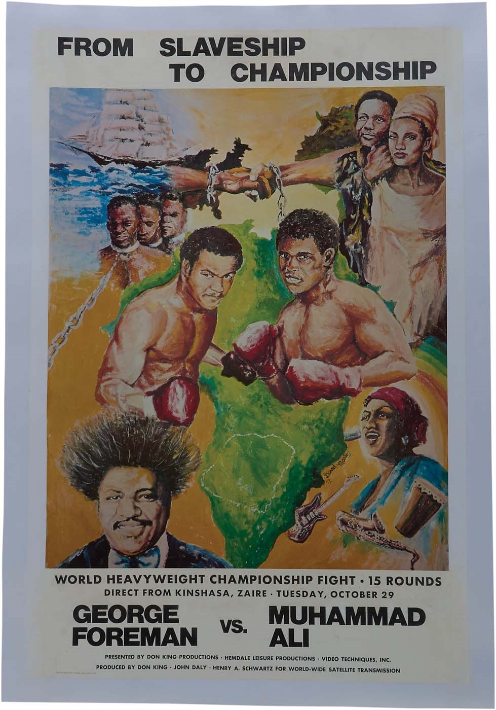 Muhammad Ali & Boxing - Ali-Foreman On Site Poster