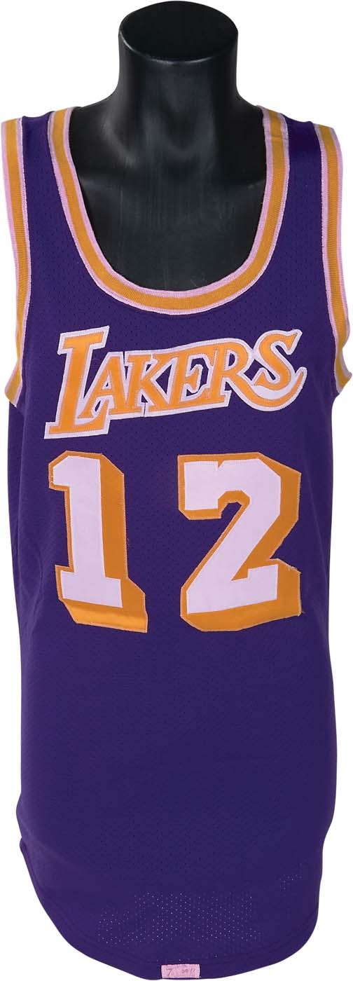 - 1970s Pat Riley Game Worn Lakers Jersey