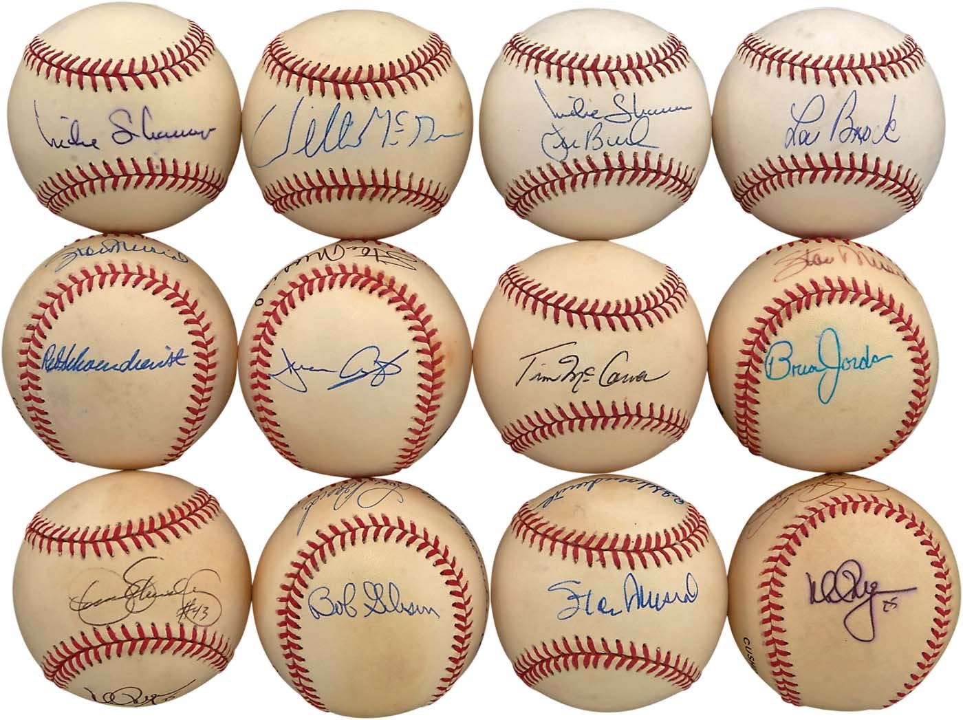 - Fantastic Collection of St. Louis Cardinals Greats Signed Baseballs (83)