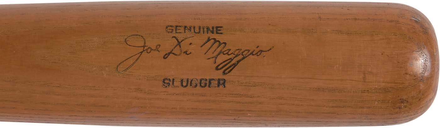 1936 Joe DiMaggio Rookie Year Game Used Bat (PSA 8)