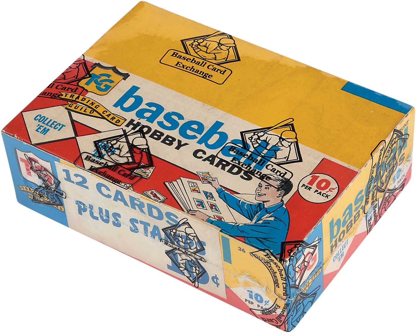 - 1962 Topps 1st Series Cello Complete Unopened Box (BBCE Wrapped)