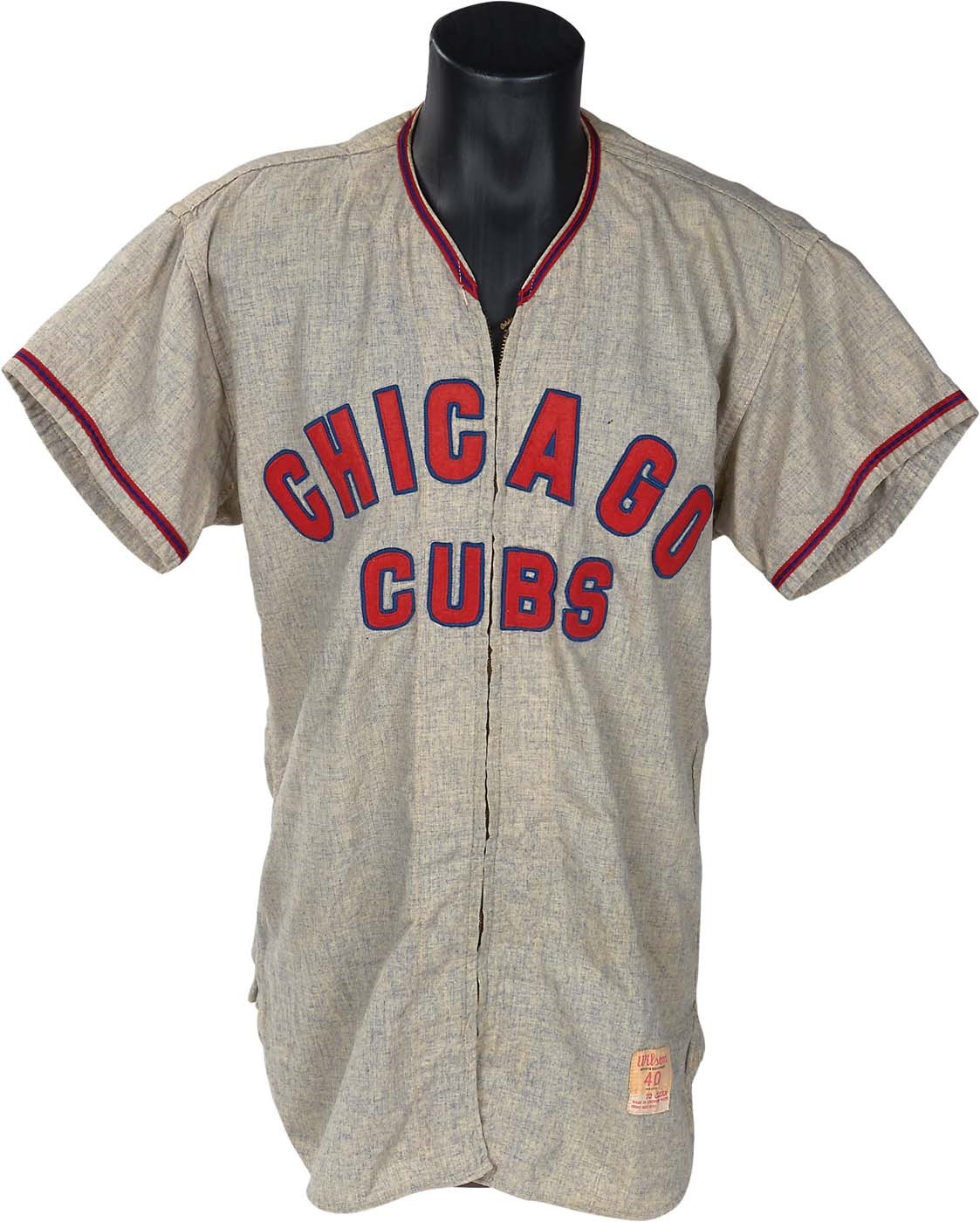 - Very Rare 1957 Chicago Cubs One Year Style Jersey