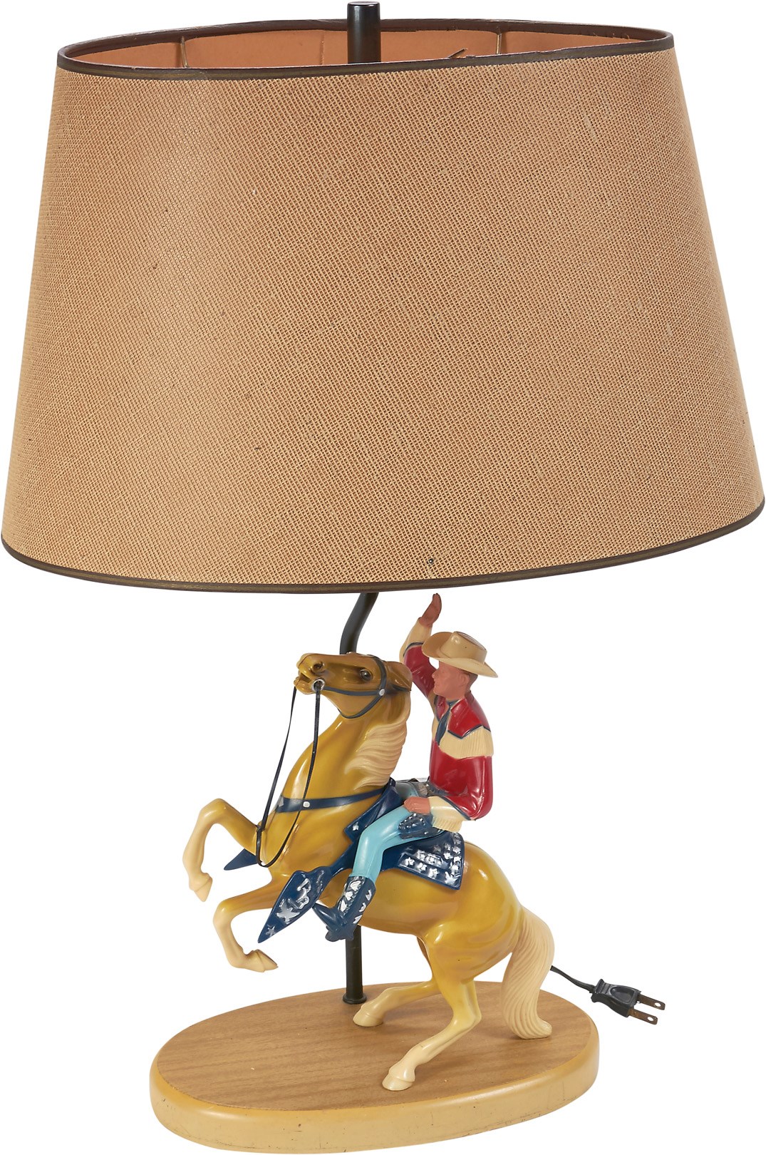 - Original 1950s Roy Rogers Hartland Lamp