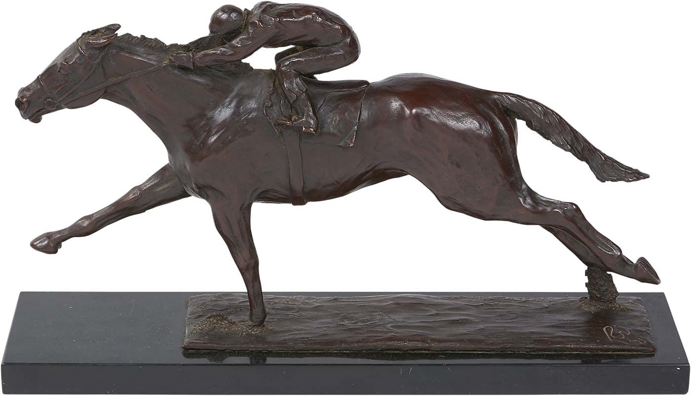 Horse Racing - 1973 Secretariat Bronze by Rene Williams (Artist Proof)