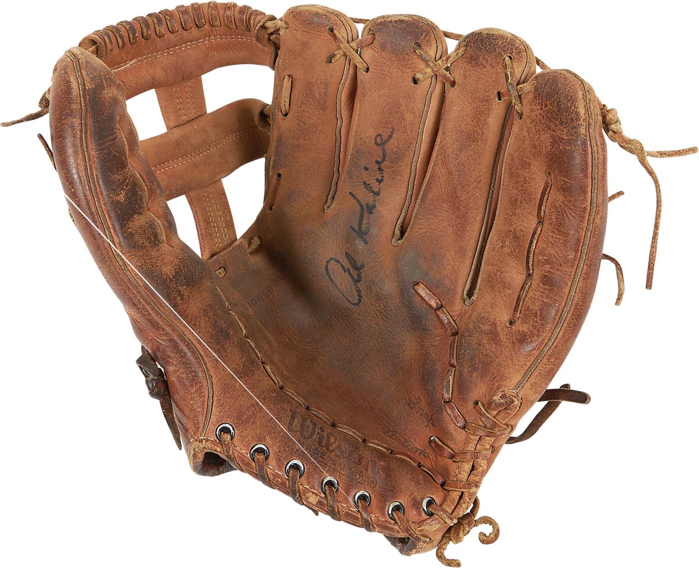 Baseball Equipment - Mid-1960s Al Kaline Game Used Fielder's Glove (PSA)