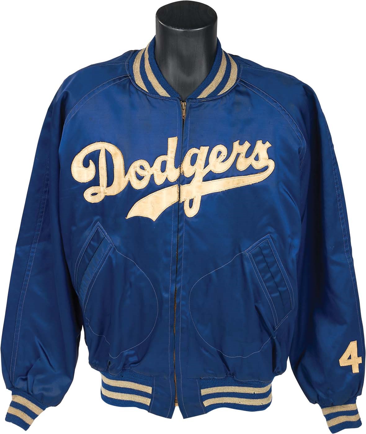 Jackie Robinson's Final Brooklyn Dodgers Jacket w/Letter from Jackie Robinson