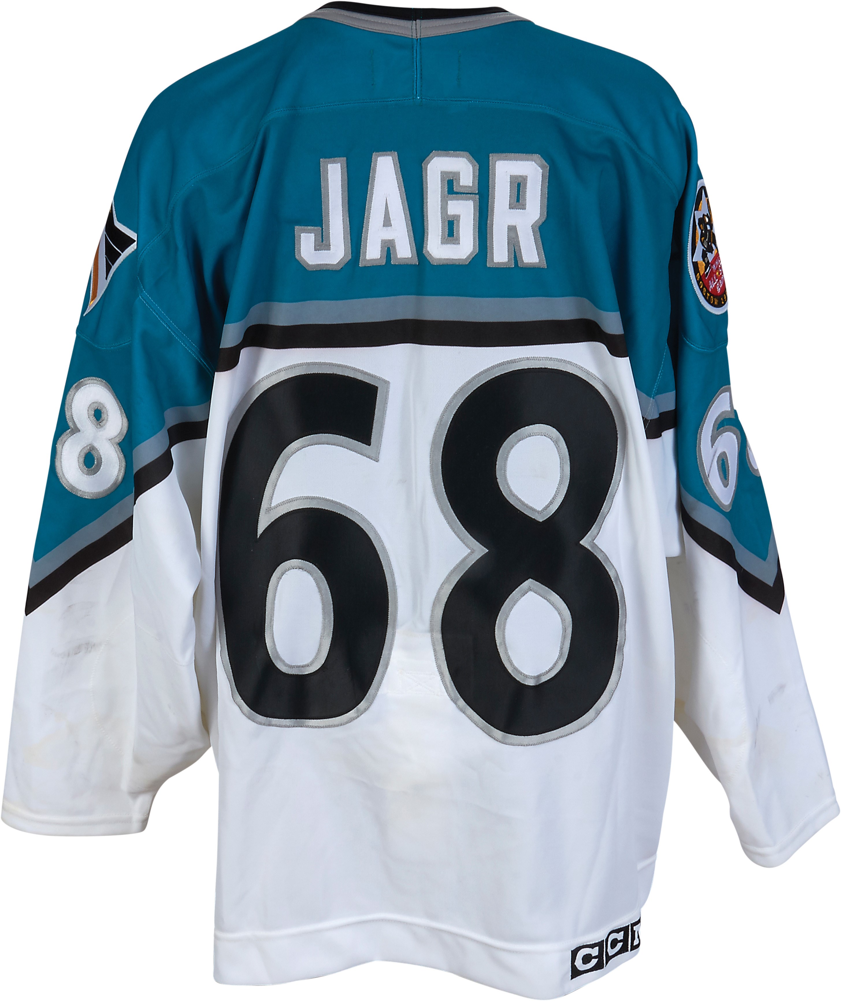 - 1996 Jaromir Jagr NHL All-Star Game Worn Jersey (Photo-Matched)