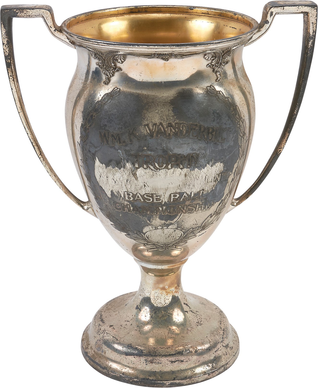 William K. Vanderbilt Base Ball Championship Trophy (Circa 1900)