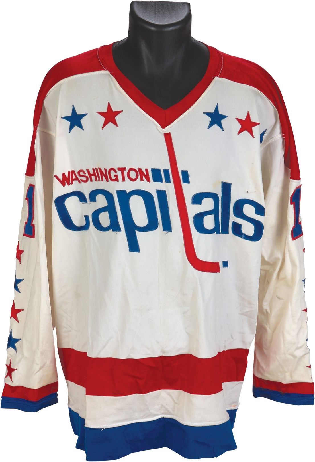 The Craig Patrick Hockey Collection - 1976-77 Craig Patrick Washington Capitols Game Worn Jersey